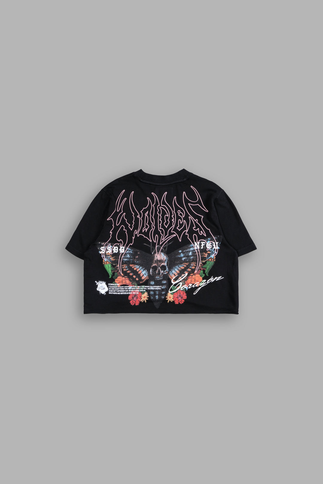 Life And Death "Premium Vintage" (Cropped) Tee