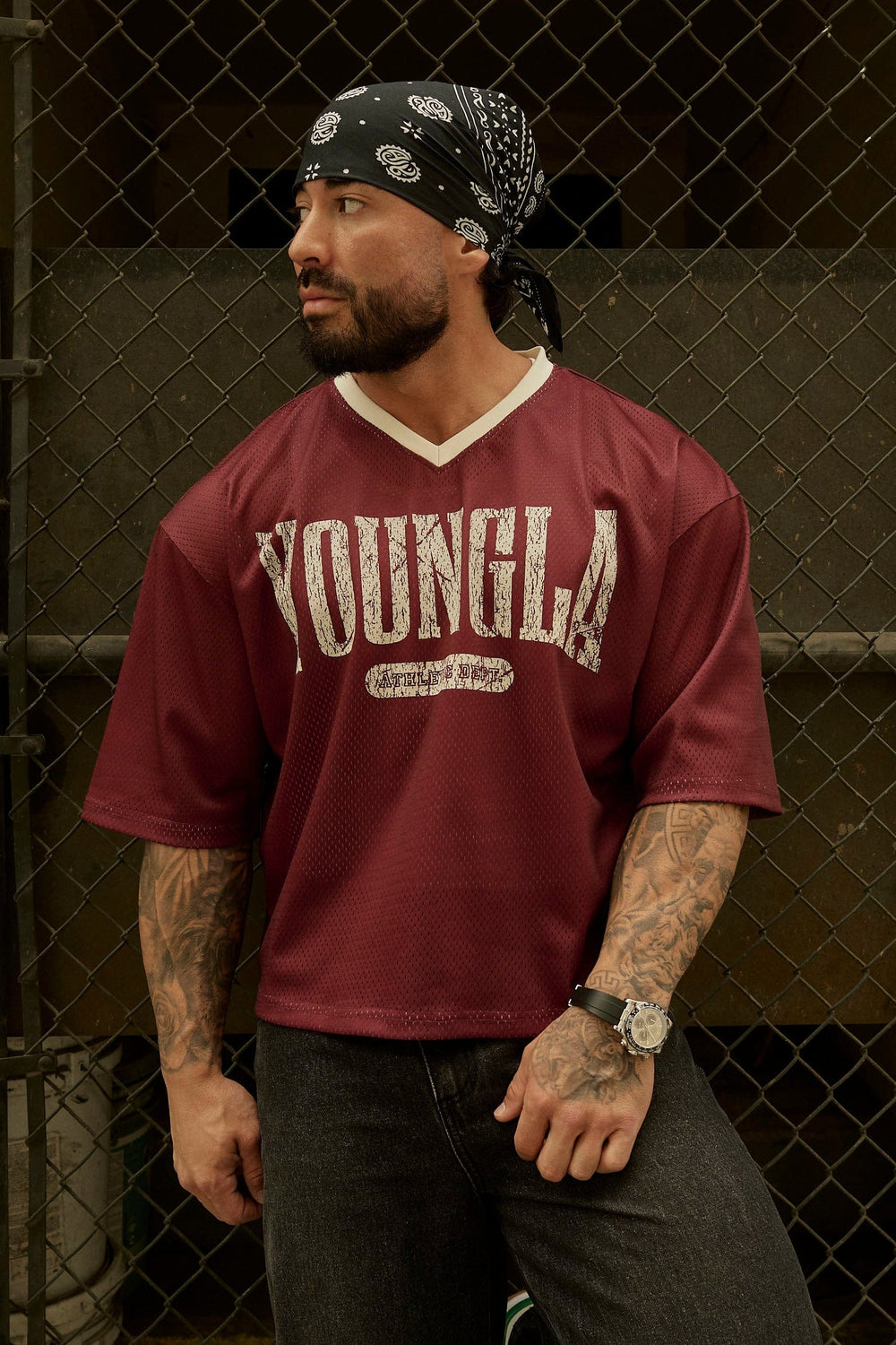Varsity Football Cropped Jersey