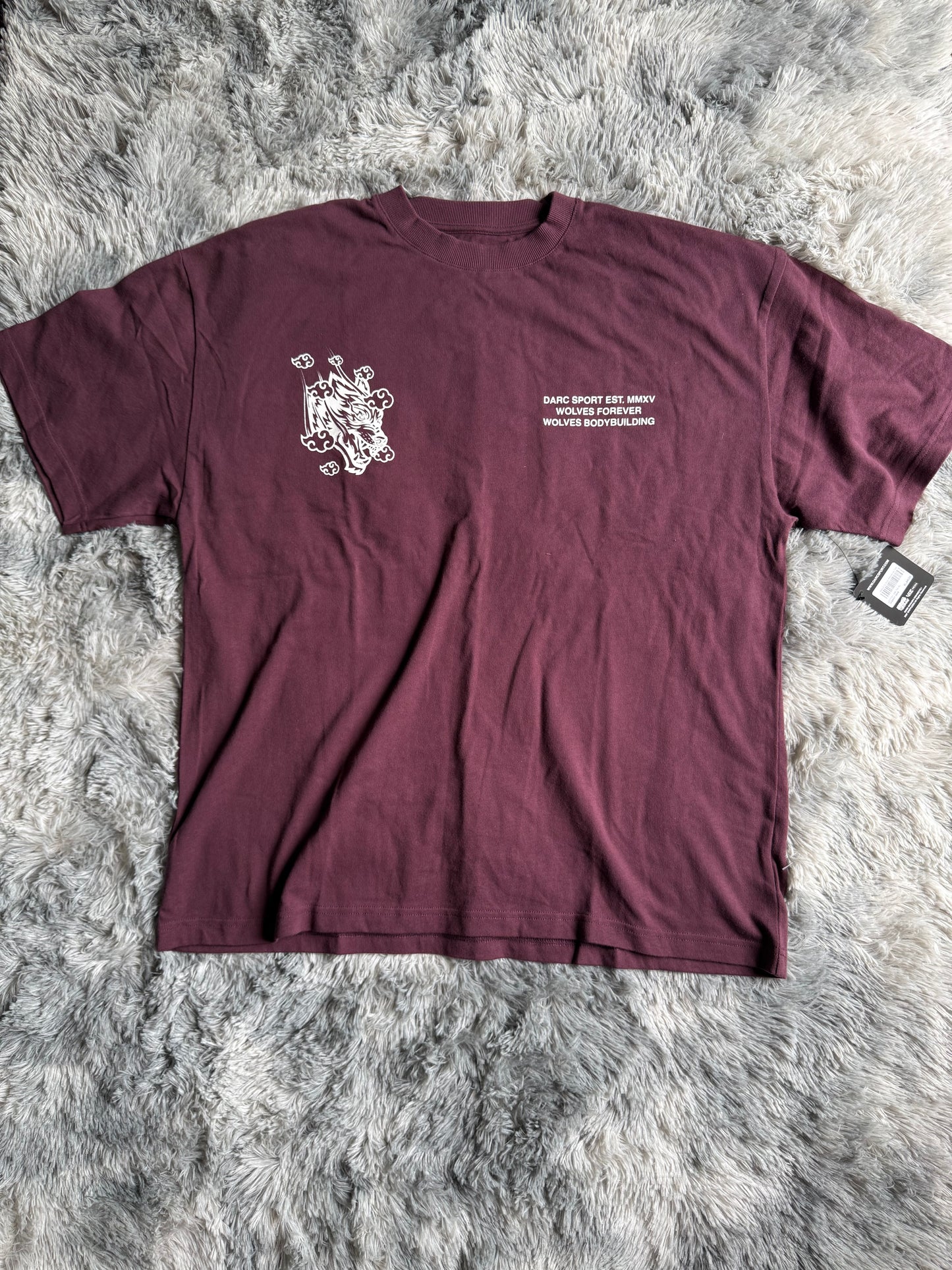 Naruto "Premium" Oversized Tee in Purple
