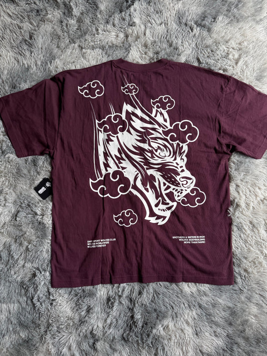 Naruto "Premium" Oversized Tee in Purple