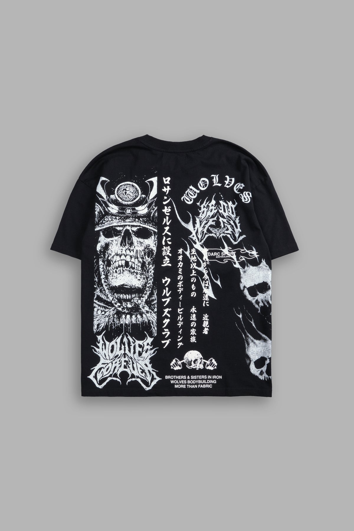 Hesh Samurai "Grunge" Tee in Black
