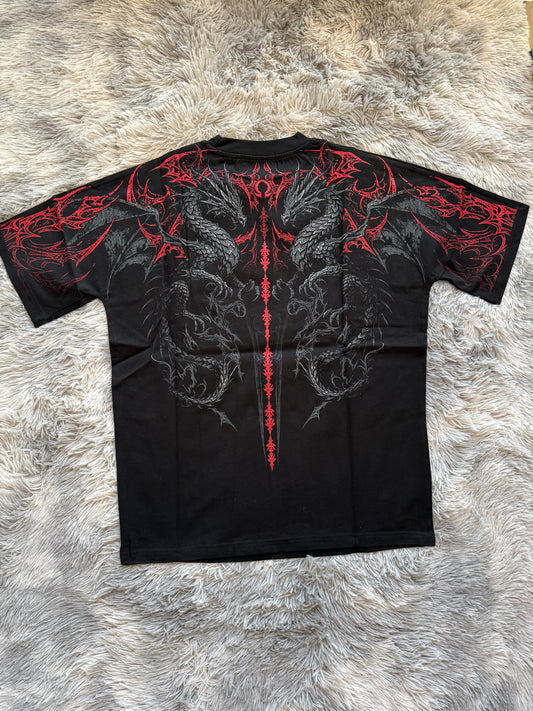 BREATHEDIVINITY Oversize Tee — Modelo 16