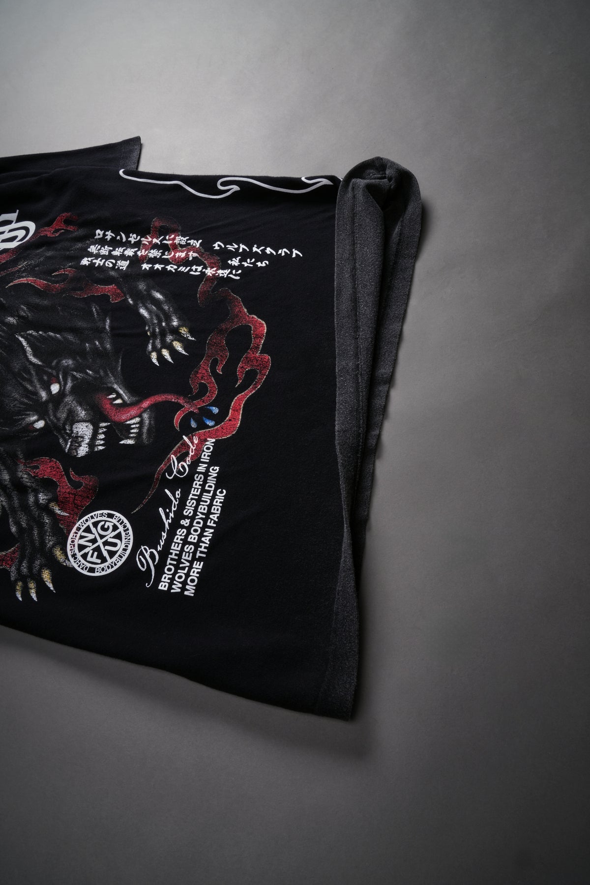 Through The Fire "Premium Vintage" Oversized Tee in Black