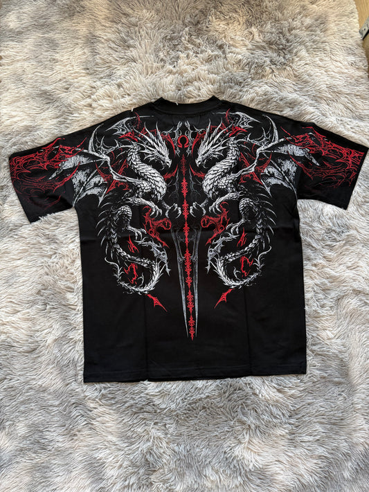 BREATHEDIVINITY Oversize Tee — Modelo 13