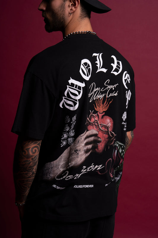Corazón "Premium Vintage" Oversized Tee