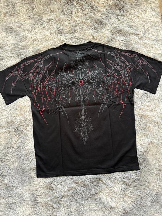 BREATHEDIVINITY Oversize Tee — Modelo 04
