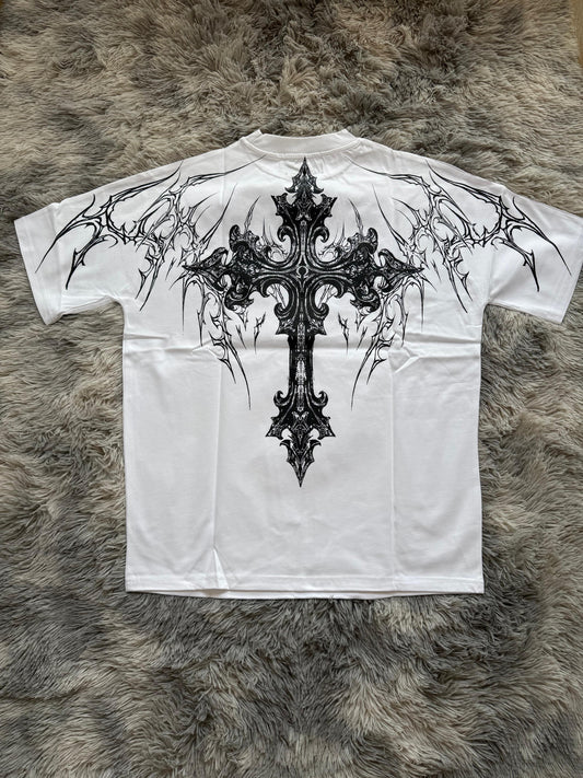 BREATHEDIVINITY Oversize Tee — Modelo 06