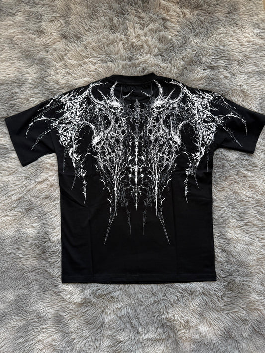 BREATHEDIVINITY Oversize Tee — Modelo 01